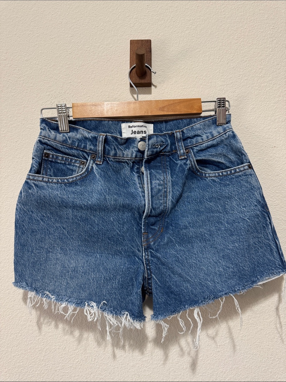 Reformation Denim Jean Charlie High Rise size 25